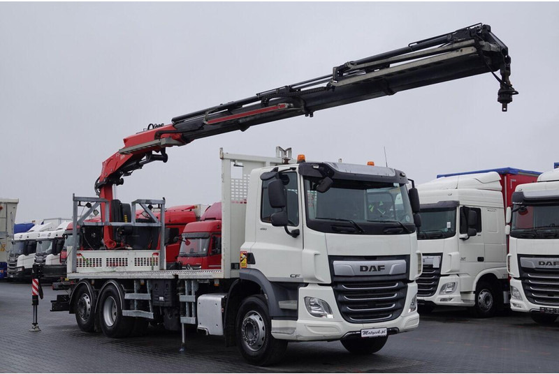 DAF CF 450 - شاحنات مسطحة, شاحنة كرين: صور 3 DAF CF 450 - شاحنات مسطحة, شاحنة كرين: صور 3