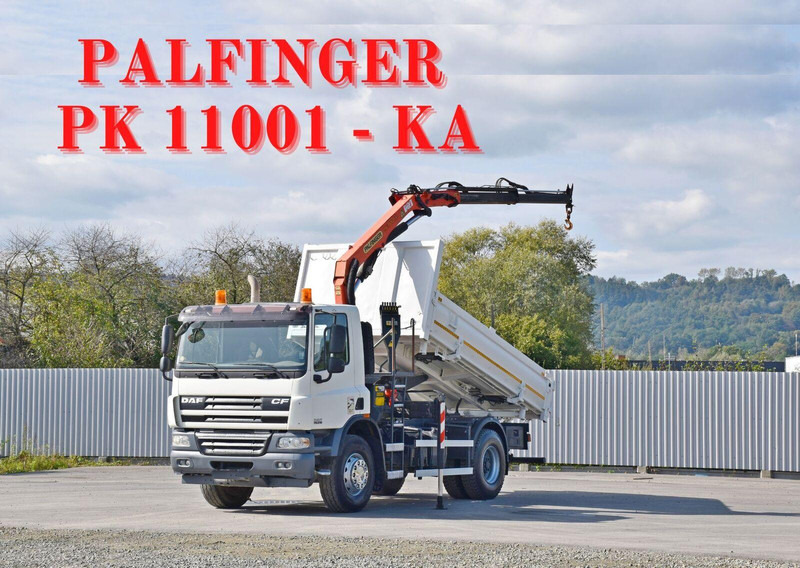 DAF CF 75.310 Kipper 4,30 m* KRAN * TOPZUSTAND - قلابات: صور 1 DAF CF 75.310 Kipper 4,30 m* KRAN * TOPZUSTAND - قلابات: صور 1