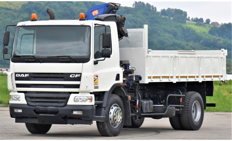 DAF CF 75.310 - قلابات, شاحنة كرين: صور 4 DAF CF 75.310 - قلابات, شاحنة كرين: صور 4