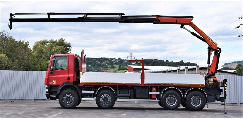 DAF CF 85.410 - شاحنات مسطحة, شاحنة كرين: صور 5 DAF CF 85.410 - شاحنات مسطحة, شاحنة كرين: صور 5