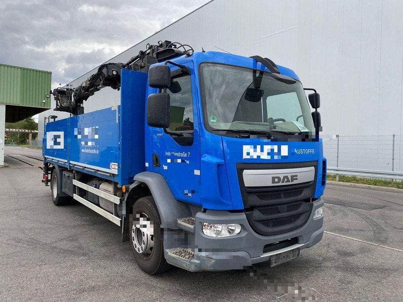 DAF LF 280 - شاحنات مسطحة, شاحنة كرين: صور 2 DAF LF 280 - شاحنات مسطحة, شاحنة كرين: صور 2