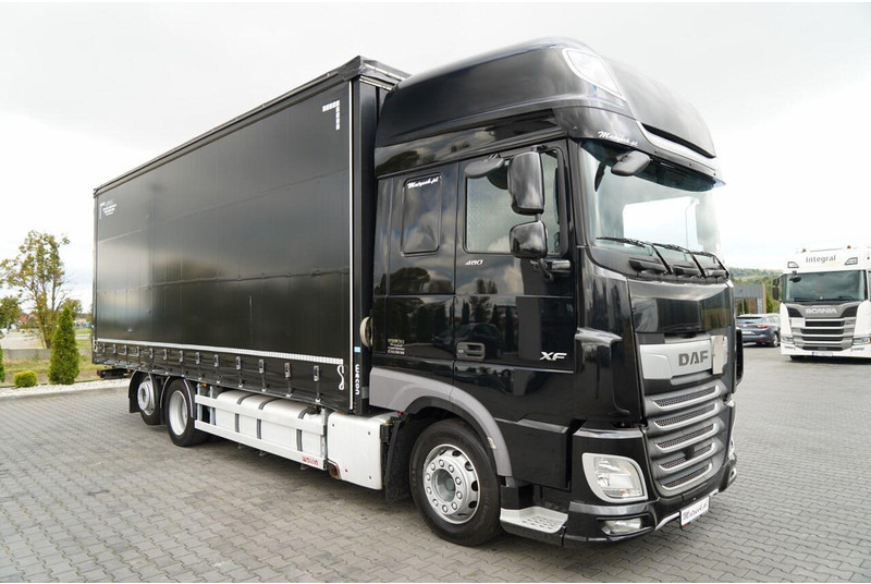 DAF XF 480 / SOLÓWKA / 6X2 / MEGA / OŚ PODNOSZONA / I-PARK COOL / 20 - شاحنة ستارة: صور 2 DAF XF 480 / SOLÓWKA / 6X2 / MEGA / OŚ PODNOSZONA / I-PARK COOL / 20 - شاحنة ستارة: صور 2