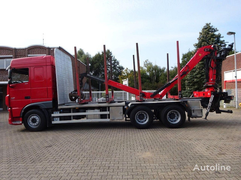 DAF XF 510 6x4 Crane EPSILON M120Z - شاحنة قطع الأشجار, شاحنة كرين: صور 4 DAF XF 510 6x4 Crane EPSILON M120Z - شاحنة قطع الأشجار, شاحنة كرين: صور 4