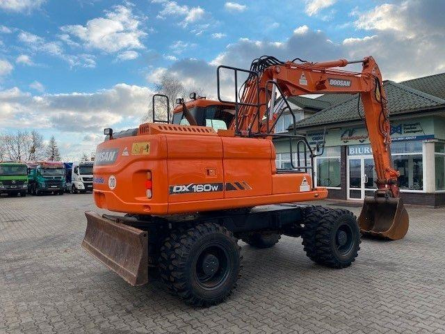 Doosan DX 160 W-3 - حفارة على عجلات: صور 3 Doosan DX 160 W-3 - حفارة على عجلات: صور 3