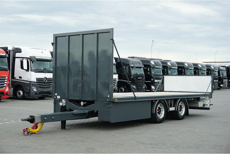 Fruehauf TANDEM / PLATFORMA / DŁ. 7,3 M - مقطورات مسطحة: صور 1 Fruehauf TANDEM / PLATFORMA / DŁ. 7,3 M - مقطورات مسطحة: صور 1