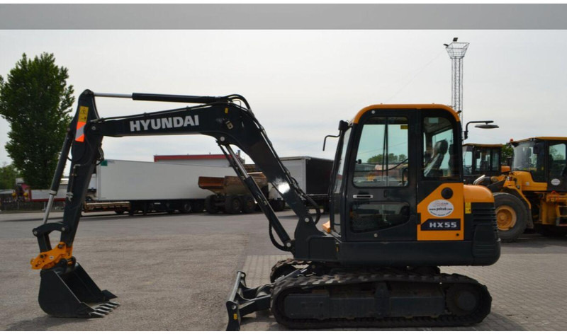 Hyundai HX55 Bager - حفارة مصغرة: صور 2 Hyundai HX55 Bager - حفارة مصغرة: صور 2