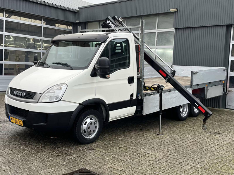 Iveco Daily 40C17 BE Clixtar - Flatbed truck + crane - الشاحنات الصغيرة المسطحة: صور 1 Iveco Daily 40C17 BE Clixtar - Flatbed truck + crane - الشاحنات الصغيرة المسطحة: صور 1