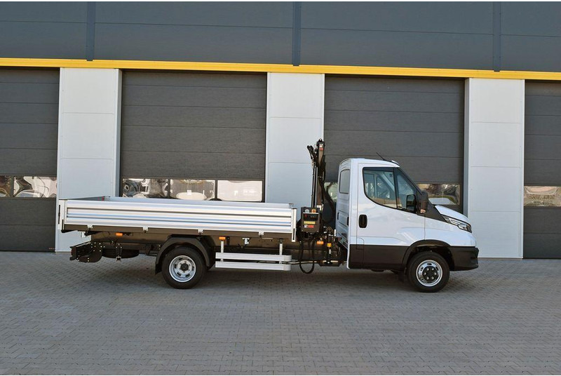 Iveco Daily 50C21H 3 way tipper + crane Hiab T-CLX 029 - قلابات, شاحنة كرين: صور 4 Iveco Daily 50C21H 3 way tipper + crane Hiab T-CLX 029 - قلابات, شاحنة كرين: صور 4