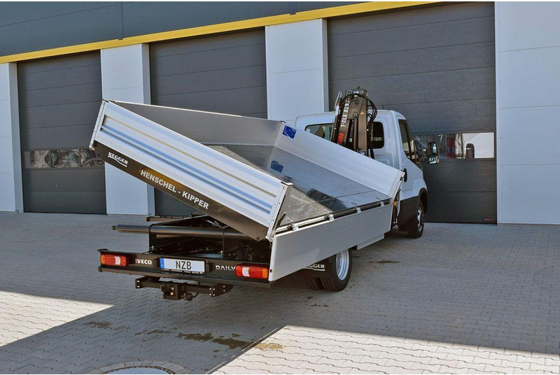Iveco Daily 50C21H 3 way tipper + crane Hiab T-CLX 029 - قلابات, شاحنة كرين: صور 5 Iveco Daily 50C21H 3 way tipper + crane Hiab T-CLX 029 - قلابات, شاحنة كرين: صور 5