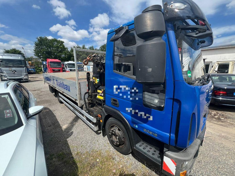 Iveco EUROCARGO ML80 E16 Lange Pritsche mit Kran - شاحنات مسطحة: صور 2 Iveco EUROCARGO ML80 E16 Lange Pritsche mit Kran - شاحنات مسطحة: صور 2