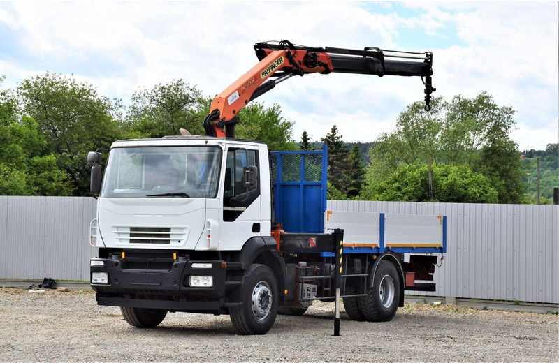 Iveco Eurocargo 180E28 - شاحنات مسطحة, شاحنة كرين: صور 2 Iveco Eurocargo 180E28 - شاحنات مسطحة, شاحنة كرين: صور 2