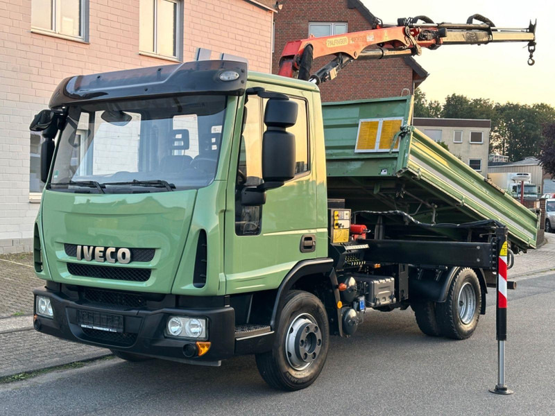 Iveco ML 80E18K M Tipper + Crane Palfinger PK7001-K - قلابات, شاحنة كرين: صور 3 Iveco ML 80E18K M Tipper + Crane Palfinger PK7001-K - قلابات, شاحنة كرين: صور 3