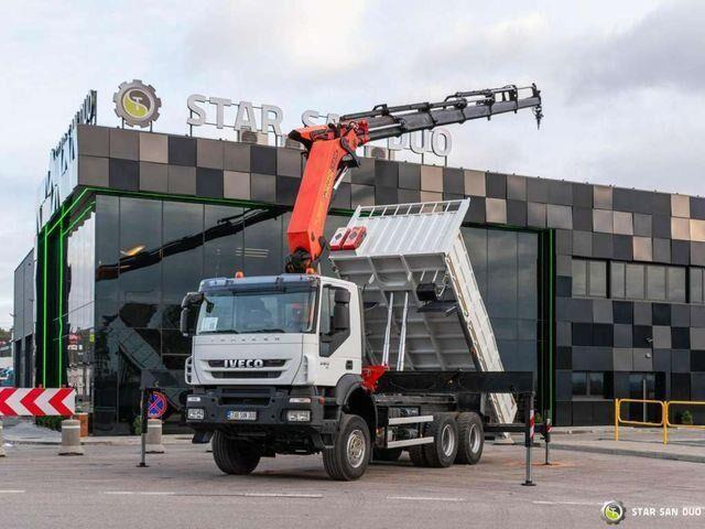 Iveco TRAKKER 360 6x6 PALFINGER PK 36002 Crane Kipper - قلابات, شاحنة كرين: صور 3 Iveco TRAKKER 360 6x6 PALFINGER PK 36002 Crane Kipper - قلابات, شاحنة كرين: صور 3
