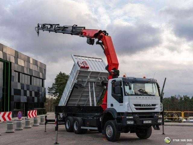 Iveco TRAKKER 360 6x6 PALFINGER PK 36002 Crane Kipper - قلابات, شاحنة كرين: صور 2 Iveco TRAKKER 360 6x6 PALFINGER PK 36002 Crane Kipper - قلابات, شاحنة كرين: صور 2