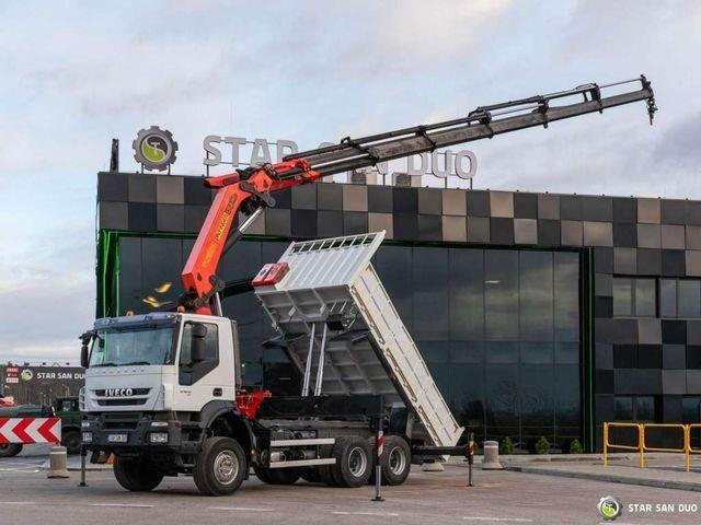 Iveco TRAKKER 360 6x6 PALFINGER PK 36002 Crane Kipper - قلابات, شاحنة كرين: صور 5 Iveco TRAKKER 360 6x6 PALFINGER PK 36002 Crane Kipper - قلابات, شاحنة كرين: صور 5