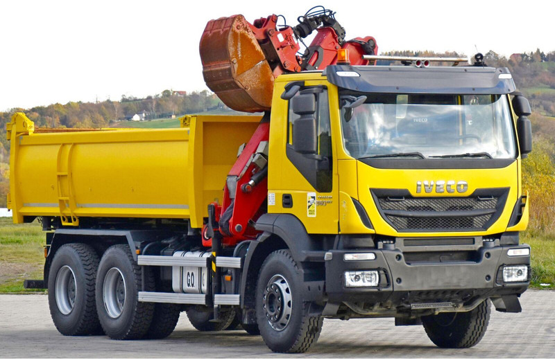 Iveco TRAKKER 360 * Kipper 4,90m* KRAN/FUNK*6x4 - قلابات, شاحنة كرين: صور 4 Iveco TRAKKER 360 * Kipper 4,90m* KRAN/FUNK*6x4 - قلابات, شاحنة كرين: صور 4