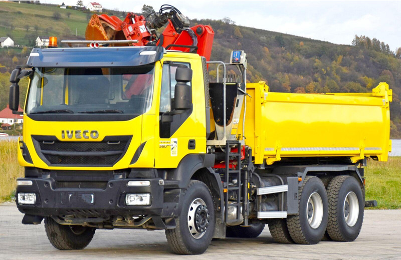 Iveco TRAKKER 360 * Kipper 4,90m* KRAN/FUNK*6x4 - قلابات, شاحنة كرين: صور 5 Iveco TRAKKER 360 * Kipper 4,90m* KRAN/FUNK*6x4 - قلابات, شاحنة كرين: صور 5