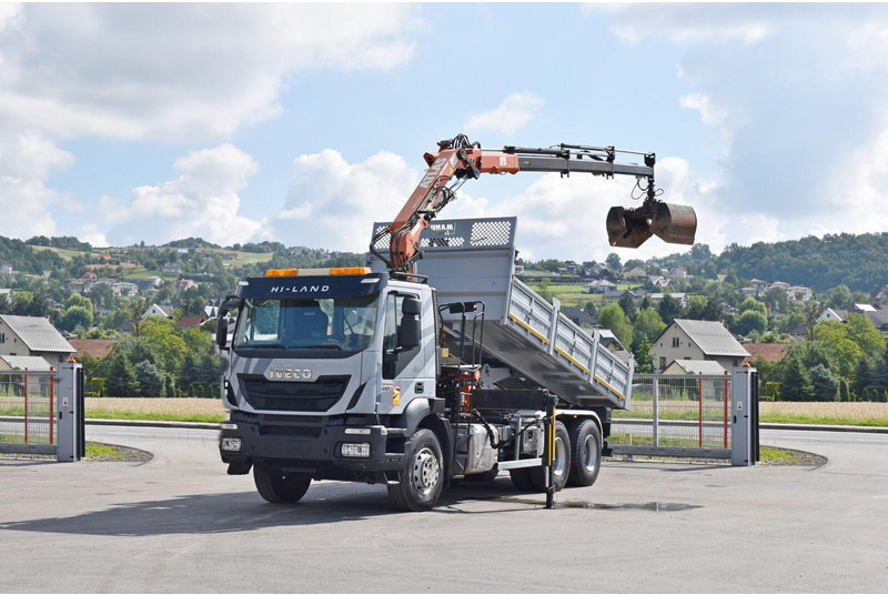 Iveco TRAKKER 410 - قلابات, شاحنة كرين: صور 2 Iveco TRAKKER 410 - قلابات, شاحنة كرين: صور 2