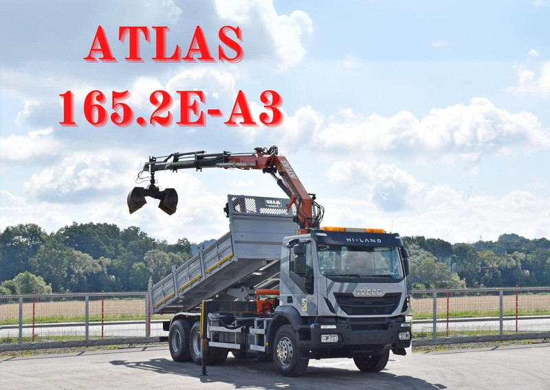 Iveco TRAKKER 410 - قلابات, شاحنة كرين: صور 1 Iveco TRAKKER 410 - قلابات, شاحنة كرين: صور 1