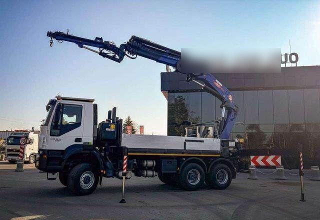 Iveco TRAKKER 450 6x6 PM41S FLY JIB Crane Kipper - شاحنات مسطحة, شاحنة كرين: صور 5 Iveco TRAKKER 450 6x6 PM41S FLY JIB Crane Kipper - شاحنات مسطحة, شاحنة كرين: صور 5