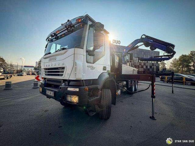 Iveco TRAKKER 450 6x6 PM41S FLY JIB Crane Kipper - شاحنات مسطحة, شاحنة كرين: صور 4 Iveco TRAKKER 450 6x6 PM41S FLY JIB Crane Kipper - شاحنات مسطحة, شاحنة كرين: صور 4