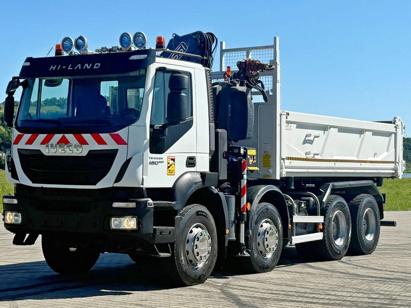 Iveco TRAKKER 450 * FASSI F215A.0.22 + FUNK / 8x4 *TOP - قلابات, شاحنة كرين: صور 5 Iveco TRAKKER 450 * FASSI F215A.0.22 + FUNK / 8x4 *TOP - قلابات, شاحنة كرين: صور 5