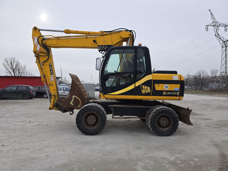 JCB JS 145W - Rubber wheel excavator - حفارة على عجلات: صور 4 JCB JS 145W - Rubber wheel excavator - حفارة على عجلات: صور 4