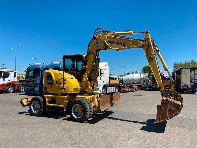 Komatsu PW 118 MR-8 - حفارة على عجلات: صور 4 Komatsu PW 118 MR-8 - حفارة على عجلات: صور 4