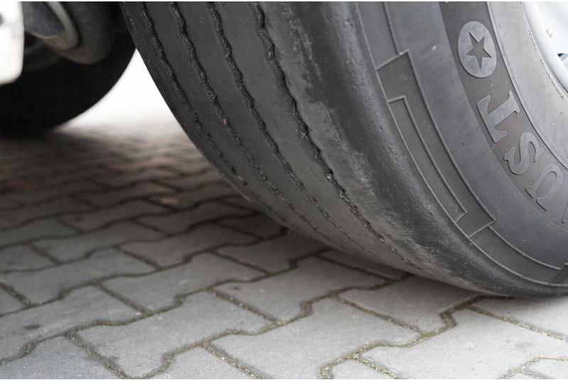 نصف مقطورة مسطحة Krone / NACZEPA  PLATFORMA / OŚ PODNOSZONA / KOSZ NA PALETY: صور 19