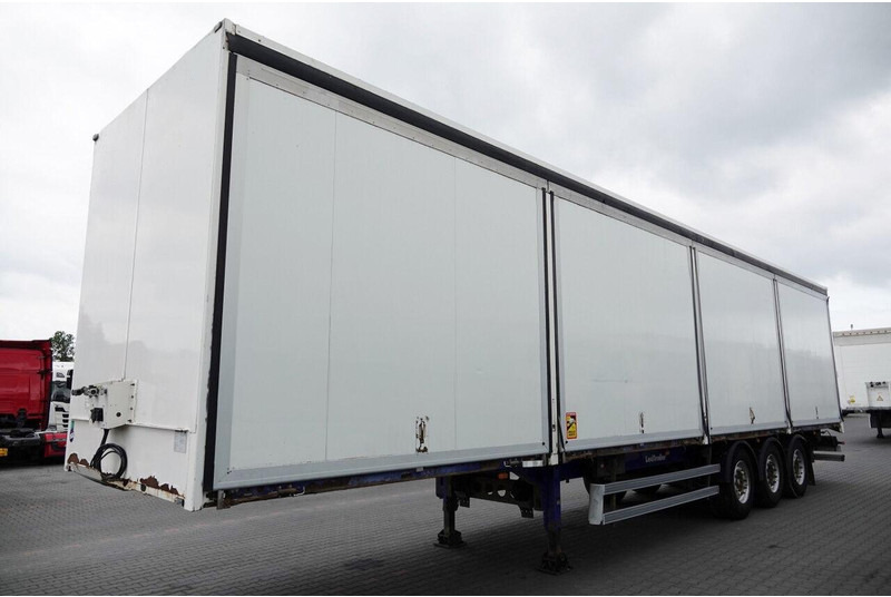 Lecitrailer KONTENER / KOFFER / OTWIERANE BOKI / MOCNA PODŁOGA SZYNA DESKA - بصندوق مغلق نصف مقطورة: صور 4 Lecitrailer KONTENER / KOFFER / OTWIERANE BOKI / MOCNA PODŁOGA SZYNA DESKA - بصندوق مغلق نصف مقطورة: صور 4