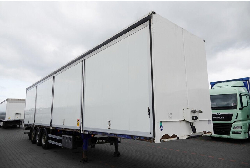 Lecitrailer KONTENER / KOFFER / OTWIERANE BOKI / MOCNA PODŁOGA SZYNA DESKA - بصندوق مغلق نصف مقطورة: صور 2 Lecitrailer KONTENER / KOFFER / OTWIERANE BOKI / MOCNA PODŁOGA SZYNA DESKA - بصندوق مغلق نصف مقطورة: صور 2