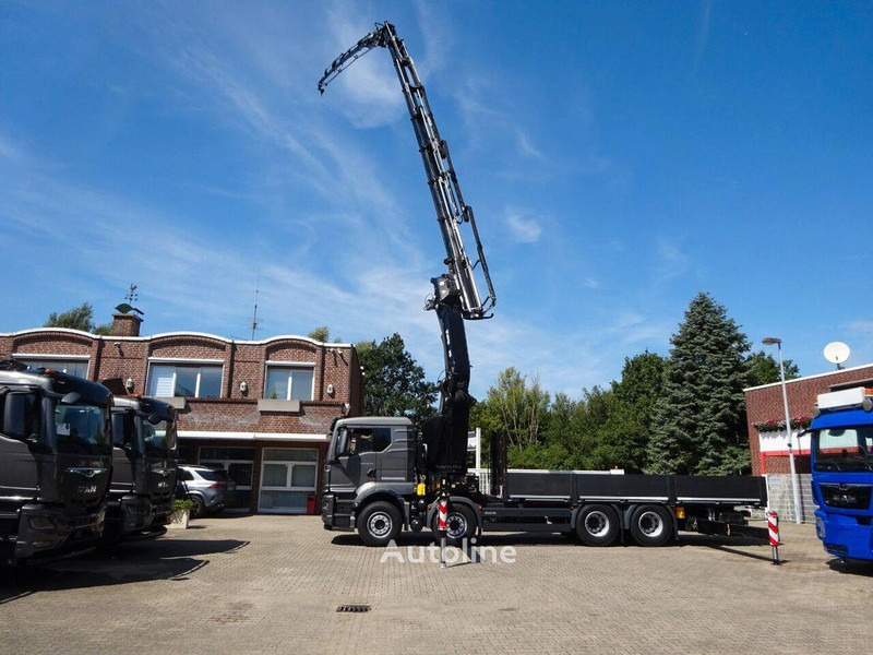 MAN 35.510 - Flatbed+crane - شاحنات مسطحة, شاحنة كرين: صور 1 MAN 35.510 - Flatbed+crane - شاحنات مسطحة, شاحنة كرين: صور 1