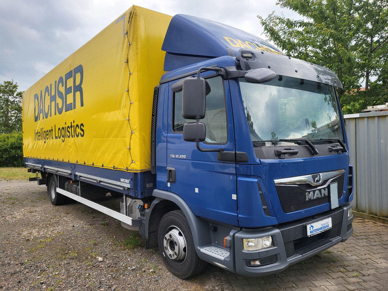 MAN GTL 12.220 BL Pritsche 8,10m + LBW - 1.Hand - بصندوق مغلق شاحنة: صور 1 MAN GTL 12.220 BL Pritsche 8,10m + LBW - 1.Hand - بصندوق مغلق شاحنة: صور 1