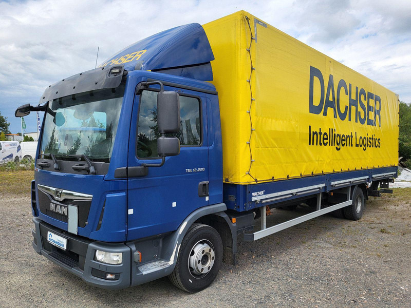 MAN GTL 12.220 BL Pritsche 8,10m + LBW - 1.Hand - بصندوق مغلق شاحنة: صور 2 MAN GTL 12.220 BL Pritsche 8,10m + LBW - 1.Hand - بصندوق مغلق شاحنة: صور 2