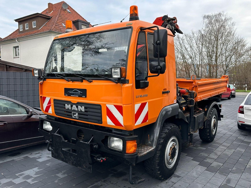 MAN LE 10.220 4X4 + Palfinger PK 6001 - قلابات, شاحنة كرين: صور 2 MAN LE 10.220 4X4 + Palfinger PK 6001 - قلابات, شاحنة كرين: صور 2
