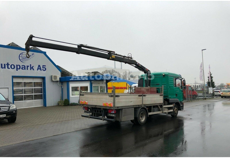 MAN TGL 8.180 Flatbed + Crane Hiab 055 - شاحنات مسطحة, شاحنة كرين: صور 4 MAN TGL 8.180 Flatbed + Crane Hiab 055 - شاحنات مسطحة, شاحنة كرين: صور 4