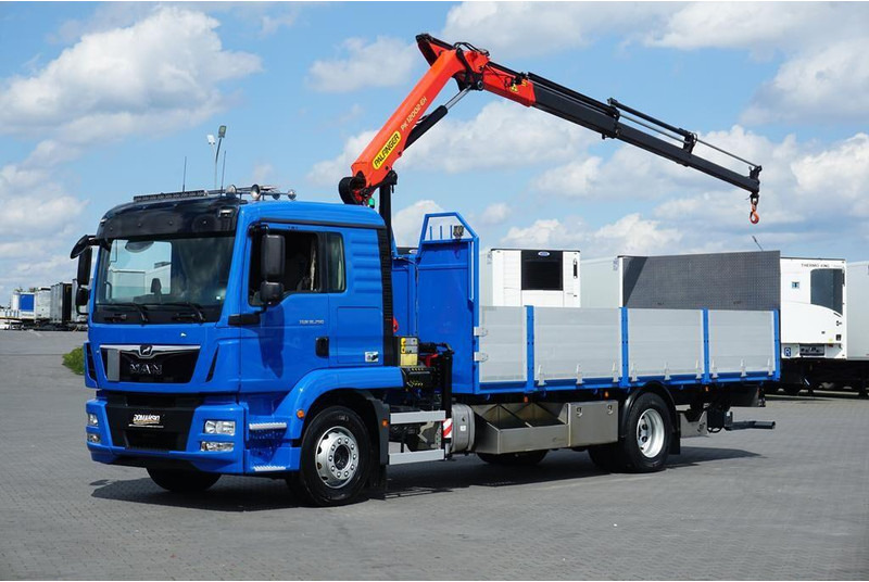 MAN TGM / 18.290 / SKRZYNIOWY + HDS + WINDA / PALFINGER PK 12002 / - شاحنات مسطحة, شاحنة كرين: صور 1 MAN TGM / 18.290 / SKRZYNIOWY + HDS + WINDA / PALFINGER PK 12002 / - شاحنات مسطحة, شاحنة كرين: صور 1