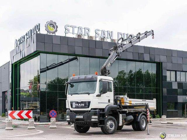 MAN TGS 18.360 4x4 HIAB 144 E-4 Crane Kipper - قلابات, شاحنة كرين: صور 3 MAN TGS 18.360 4x4 HIAB 144 E-4 Crane Kipper - قلابات, شاحنة كرين: صور 3