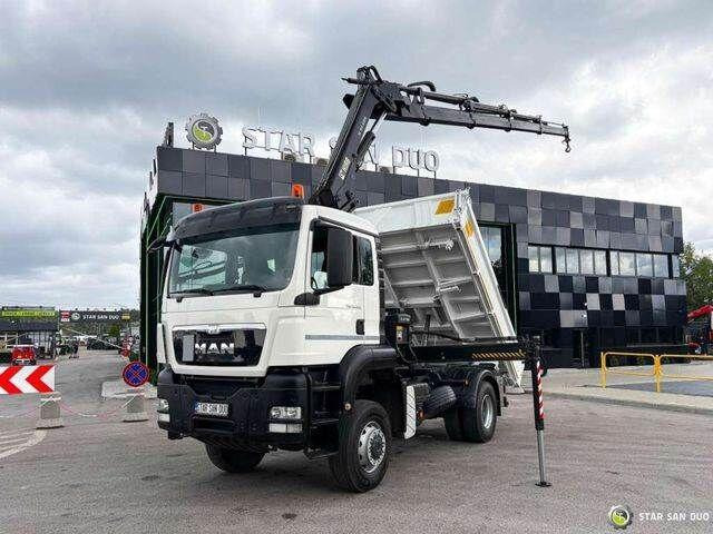 MAN TGS 18.360 4x4 HIAB 144 E-4 Crane Kipper - قلابات, شاحنة كرين: صور 1 MAN TGS 18.360 4x4 HIAB 144 E-4 Crane Kipper - قلابات, شاحنة كرين: صور 1