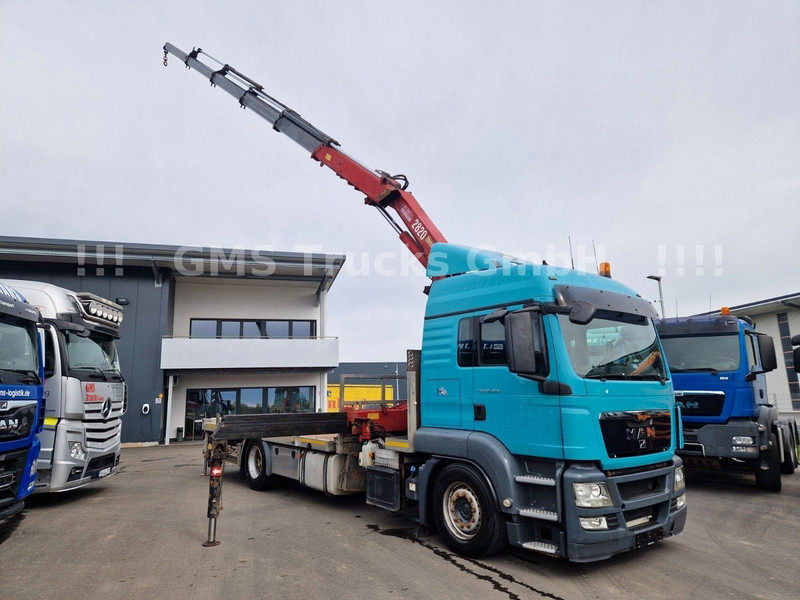 MAN TGS 18.360 Platform Crane HMF 2820 - شاحنات مسطحة, شاحنة كرين: صور 3 MAN TGS 18.360 Platform Crane HMF 2820 - شاحنات مسطحة, شاحنة كرين: صور 3