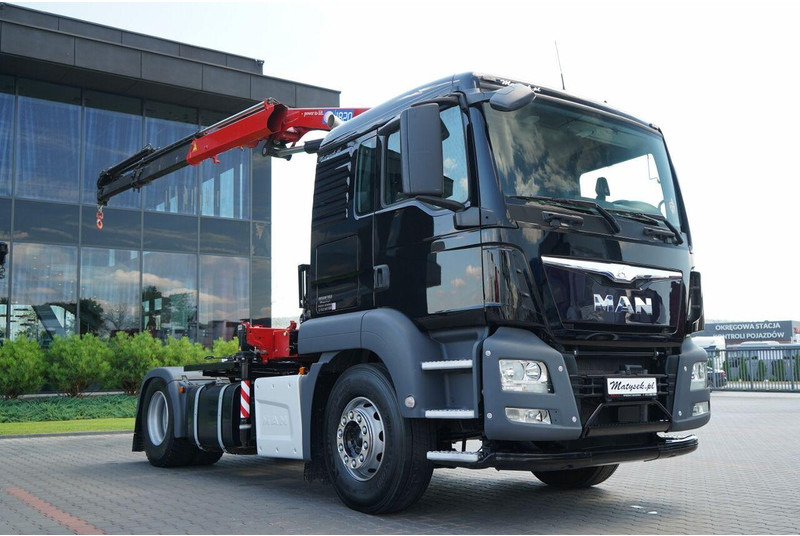 MAN TGS 18.480 / 4x2 / HDS HMF 1820 K6 / WYSIEG 17,2 m / MANUAL / ST - شاحنة جرار: صور 1 MAN TGS 18.480 / 4x2 / HDS HMF 1820 K6 / WYSIEG 17,2 m / MANUAL / ST - شاحنة جرار: صور 1