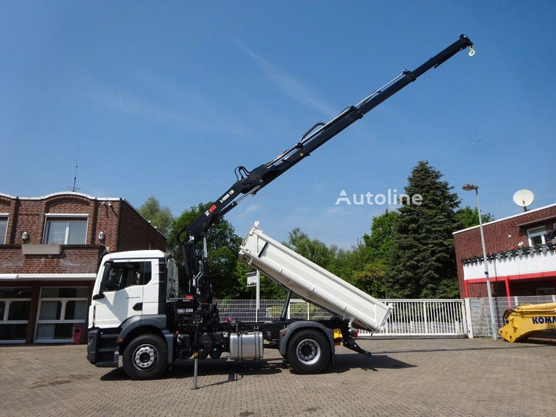 MAN TGS 22.400 - 3 way tipper + crane - قلابات, شاحنة كرين: صور 2 MAN TGS 22.400 - 3 way tipper + crane - قلابات, شاحنة كرين: صور 2
