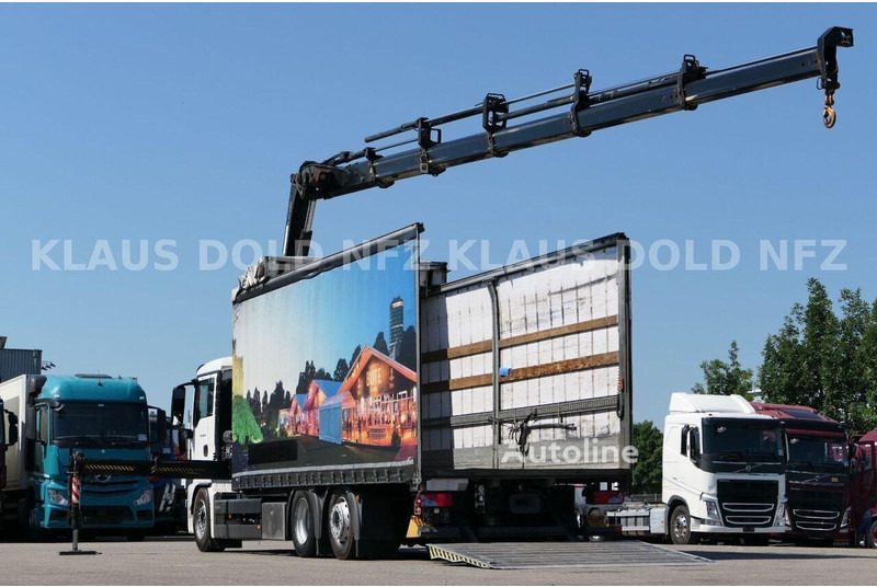 MAN TGS 22.440 - Curtain side+crane 6x2 - شاحنة ستارة: صور 4 MAN TGS 22.440 - Curtain side+crane 6x2 - شاحنة ستارة: صور 4