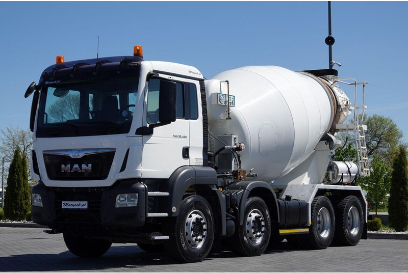MAN TGS 32.400 / 8X4 / GRUSZKA / BETONOMIESZARKA / 9 M3 / IMER / MAN - شاحنة خلاطة خرسانة: صور 1 MAN TGS 32.400 / 8X4 / GRUSZKA / BETONOMIESZARKA / 9 M3 / IMER / MAN - شاحنة خلاطة خرسانة: صور 1