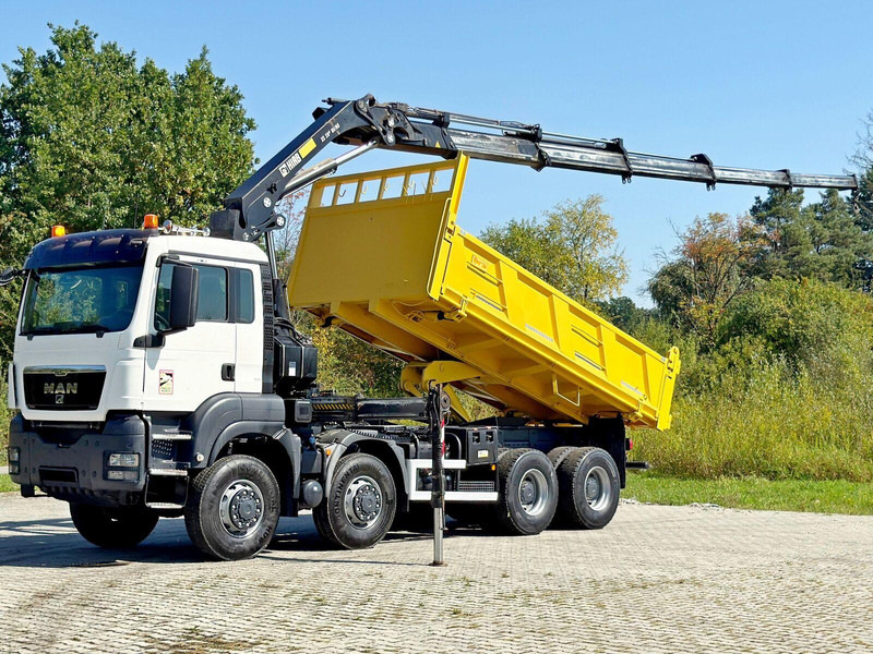 MAN TGS 32.510 * HIAB 288 EP - 5HIDUO/ FUNK * 8x8 - قلابات, شاحنة كرين: صور 2 MAN TGS 32.510 * HIAB 288 EP - 5HIDUO/ FUNK * 8x8 - قلابات, شاحنة كرين: صور 2