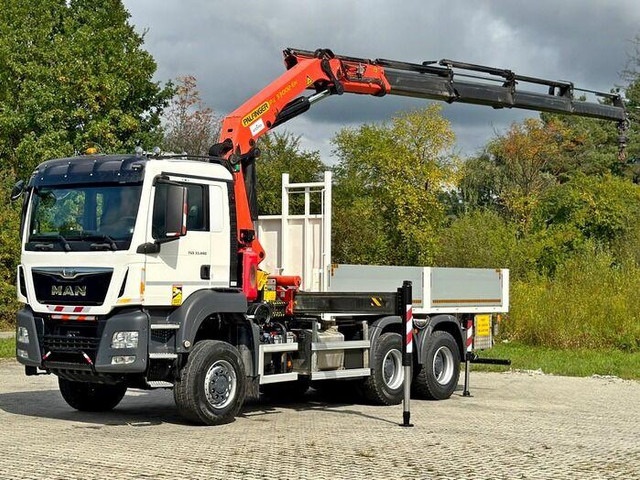 MAN TGS 33.480*KIPPER 5,05m * PK 33002-EH C+FUNK/6x6* 6x6 - شاحنات مسطحة, شاحنة كرين: صور 2 MAN TGS 33.480*KIPPER 5,05m * PK 33002-EH C+FUNK/6x6* 6x6 - شاحنات مسطحة, شاحنة كرين: صور 2