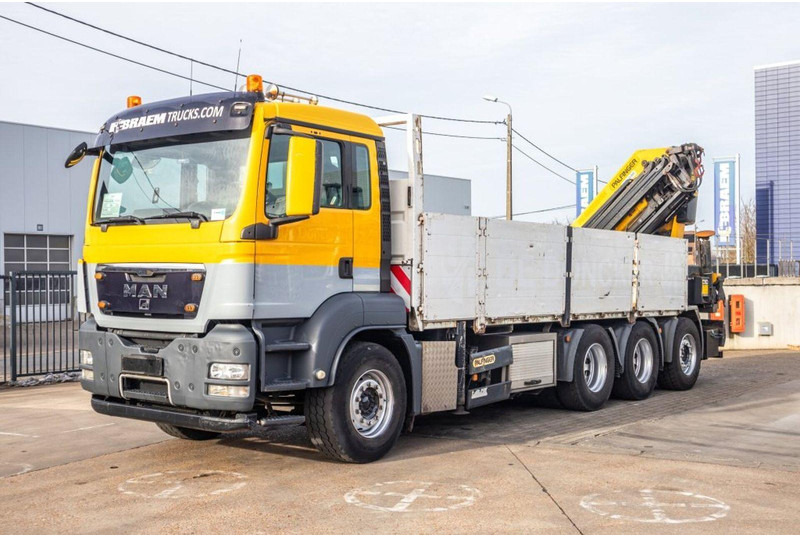 MAN TGS 35.440 8x4 Crane Palfinger PK 42002-SH - شاحنات مسطحة, شاحنة كرين: صور 1 MAN TGS 35.440 8x4 Crane Palfinger PK 42002-SH - شاحنات مسطحة, شاحنة كرين: صور 1