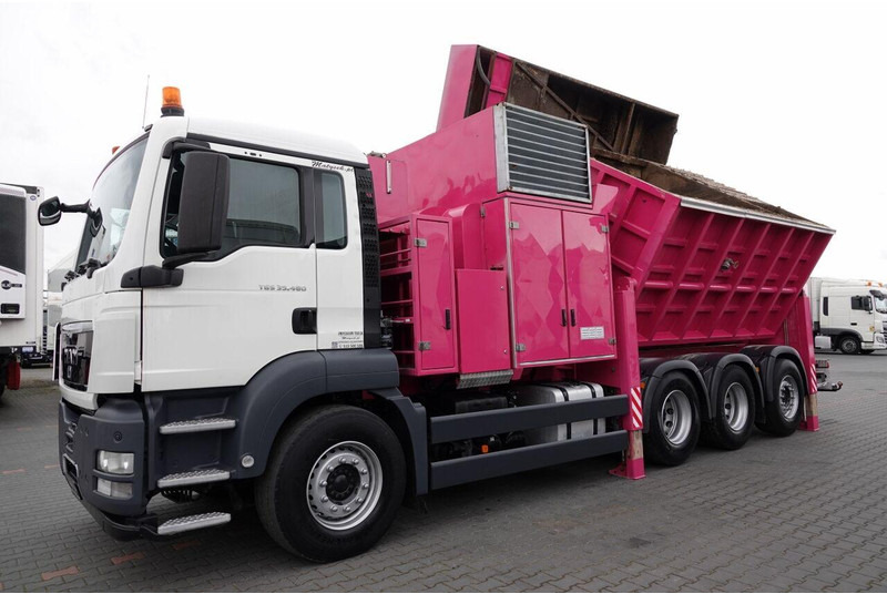 MAN TGS 35.480 / 8X4 / ASENIZACYJNY / ŁADOWARKA PRÓŻNIOWA / WUKO / M - فراغ شاحنة: صور 2 MAN TGS 35.480 / 8X4 / ASENIZACYJNY / ŁADOWARKA PRÓŻNIOWA / WUKO / M - فراغ شاحنة: صور 2