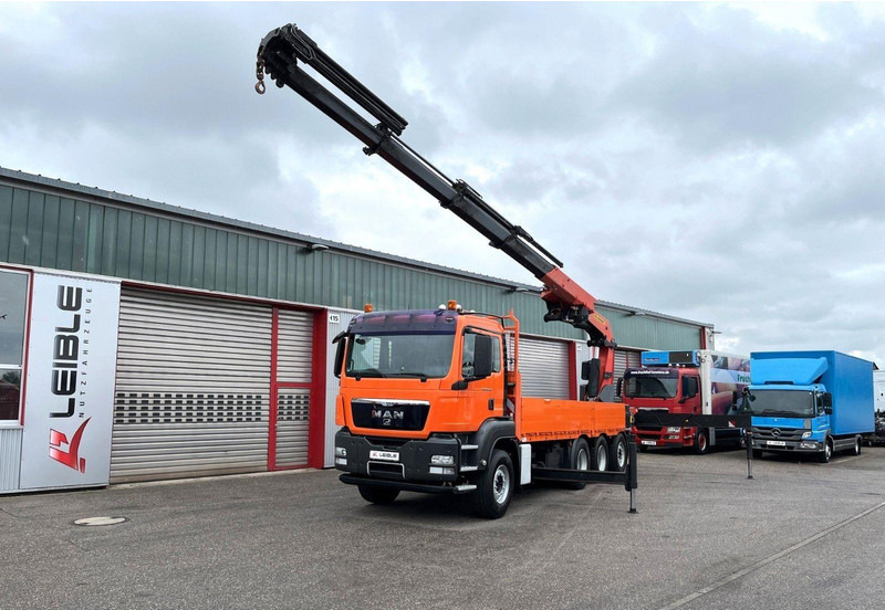 MAN TGS 35.480 8x4 Crane Palfinger PK 50002EH - شاحنات مسطحة, شاحنة كرين: صور 5 MAN TGS 35.480 8x4 Crane Palfinger PK 50002EH - شاحنات مسطحة, شاحنة كرين: صور 5