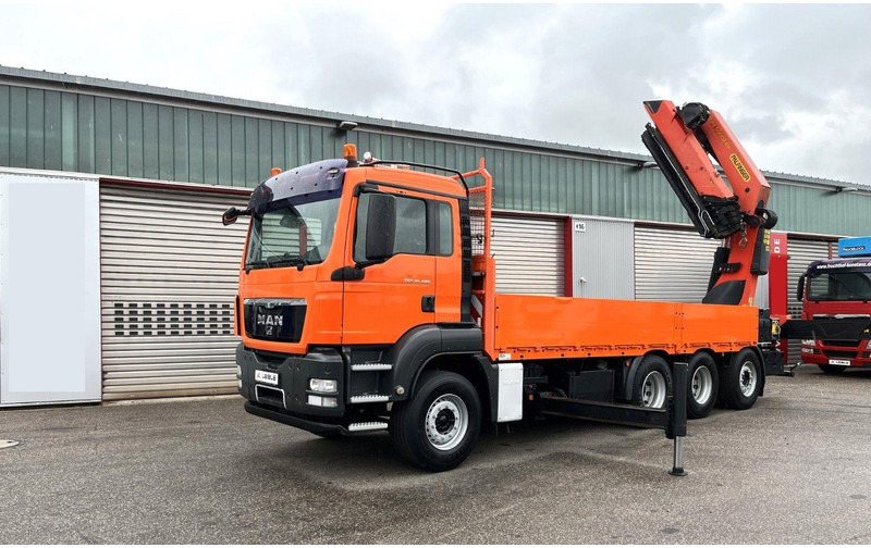 MAN TGS 35.480 8x4 Crane Palfinger PK 50002EH - شاحنات مسطحة, شاحنة كرين: صور 2 MAN TGS 35.480 8x4 Crane Palfinger PK 50002EH - شاحنات مسطحة, شاحنة كرين: صور 2